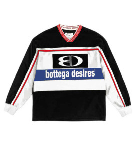 BOTTEGA DESIRES BLACK HOCKEY JERSEY