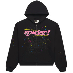 SP5DER BLACK PUNK V2 ZIP