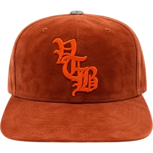 VERTABRAE RUST SUEDE SNAPBACK