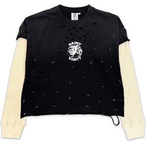 SAINT VANITY BLACK CUTOFF THERMAL L/S