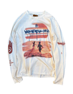 BIRTH OF A ROYAL CHILD WHITE SUNSET PRINTED L/S