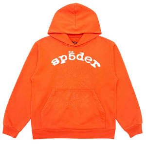SP5DER ORANGE LEGACY HOODIE