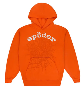 SP5DER ORANGE LEGACY HOODIE