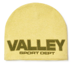 VALE FOREVER YELLOW SPORT BEANIE