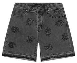 GODSPEED GREY INFINITY DENIM SHORTS