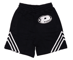 PRESTIGE BLACK BIG P SHORTS