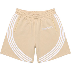 PRESTIGE CREAM STRIPED SHORTS