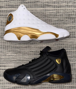 AIR JORDAN 13 & 14 "DEFINING MOMENTS PACK"  (SIZE 8)