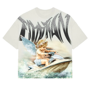 MIXED EMOTION JETSKI RHINESTONE TEE