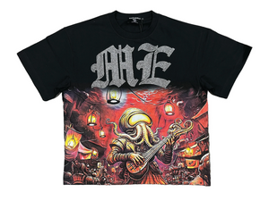 MIXED EMOTION OCTOPUS RHINESTONE TEE