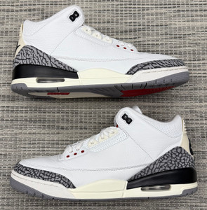 AIR JORDAN 3 "WHITE CEMENT RE-IMAGINED" (SIZE 13)