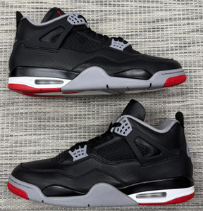 AIR JORDAN 4 "BRED REIMAGINED" (SIZE 14)