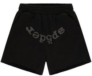 SP5DER BLACK PHANTOM OG WEB V2 SHORTS