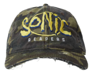 HMDD CAMO SONIC REAPERS CHOPPED HAT