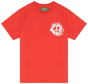 DENIM TEARS RED/WHITE UNIVERSITY TEE