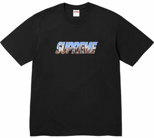 SUPREME BLACK GOTHAM TEE