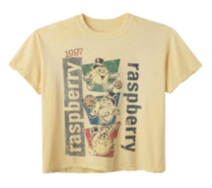 GV GALLERY RASPBERRY MACKER TEE