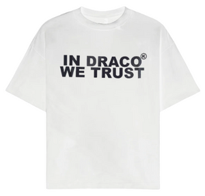 KIXKZ BLACK/WHITE IN DRACO WE TRUST TEE