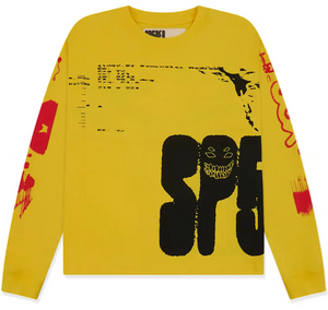 SP5DER YELLOW X-RAY L/S TEE SP5DER YELLOW X-RAY L/S TEE