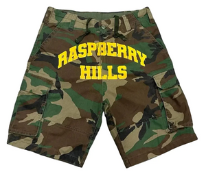 GV GALLERY CAMO RASPBERRY HILLS  SHORTS