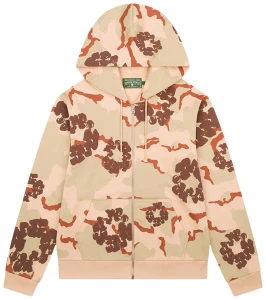 DENIM TEARS BROWN MONO WREATH HOODIE