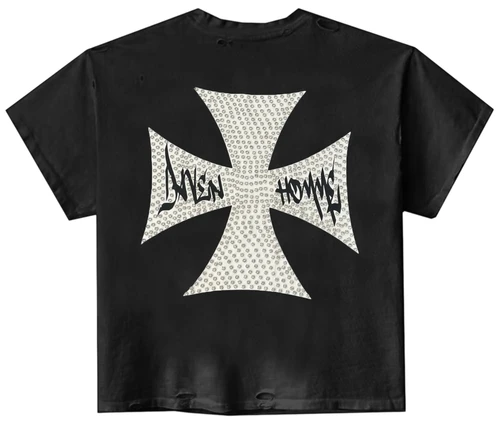 DAVEN HOMME BLACK HAPPY MEMORIES TEE