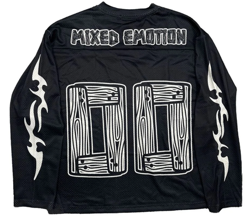 MIXED EMOTION BLACK LIGHTNING JERSEY
