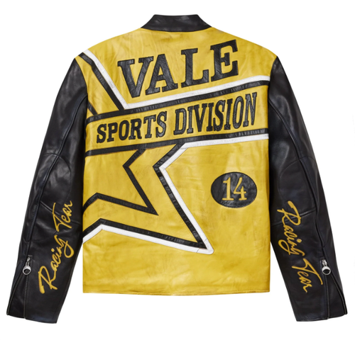 VALE FOREVER LOTTO MOTOCROXXX LEATHER JACKET