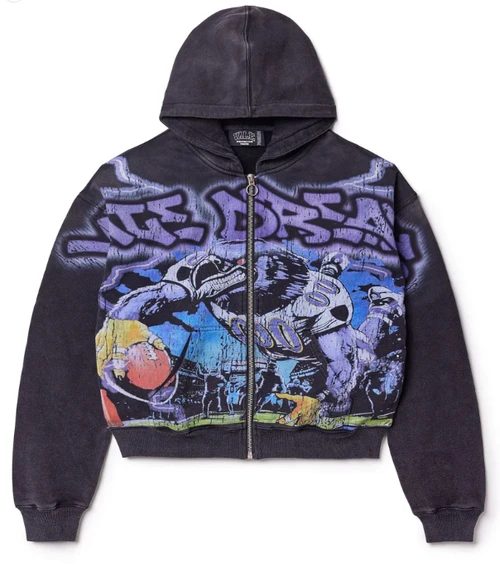VALE FOREVER RAVEN ZIP