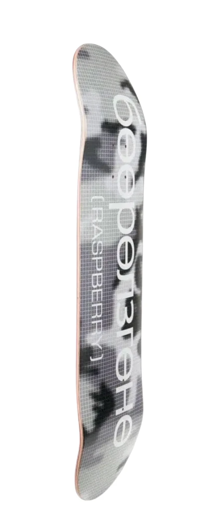 GV GALLERY RASPBERRY HILLS TK WHITE CAMO SKATE DECK