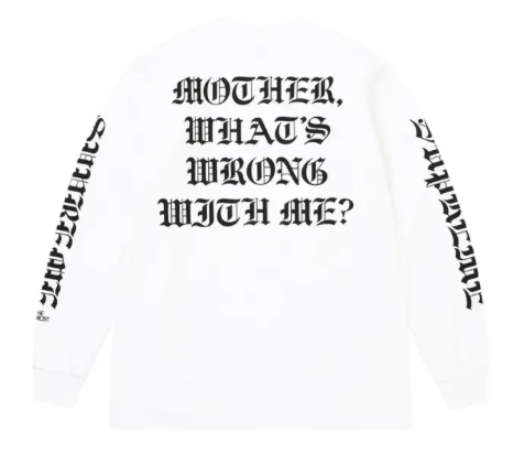 SUPREME X THE EXORCIST WHITE MOTHER L/S TEE