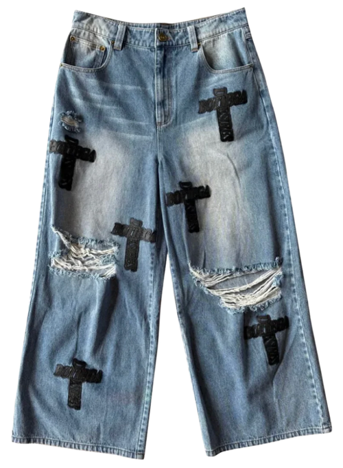 BOTTEGA DESIRES HOLY GRAIL DENIM PANTS