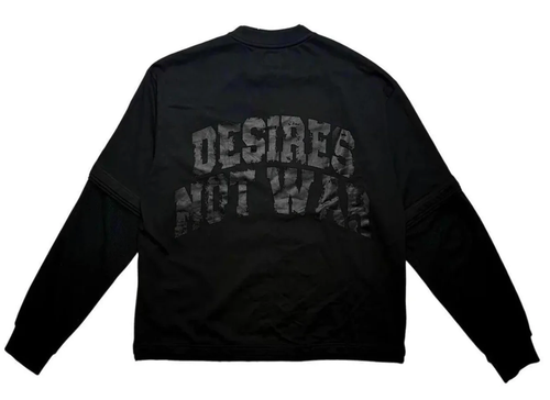 BOTTEGA DESIRES BLACK WAR L/S