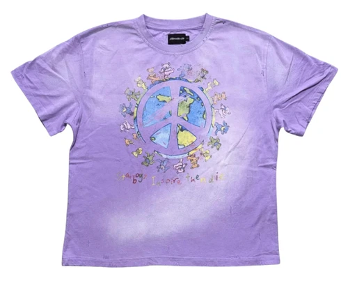 INSPIRE THEN DIE PEACE ON EARTH VINTAGE TEE