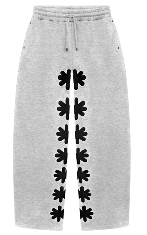 LOST SHADOWS GREY OG SUN LOGO PANTS