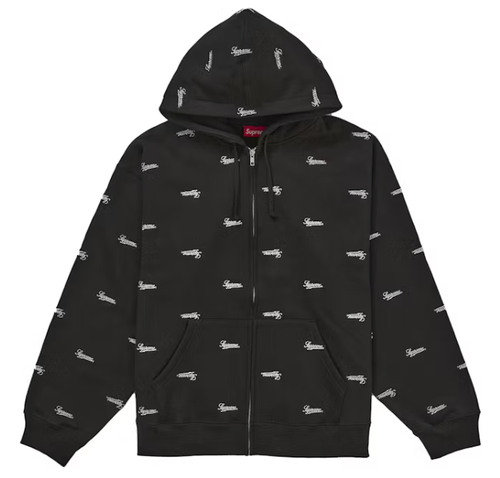 SUPREME BLACK REPEAT SCRIPT ZIP