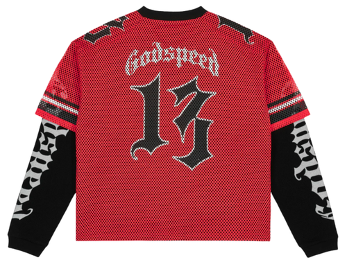 GODSPEED RED/BLACK TD LAYERED JERSEY