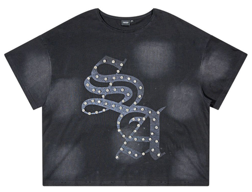 STILE DÈ AMOR BLACK PIETRA SA TEE