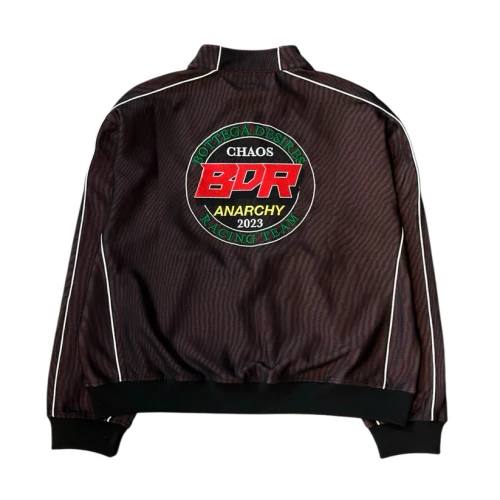 BOTTEGA DESIRES BROWN RACE JACKET