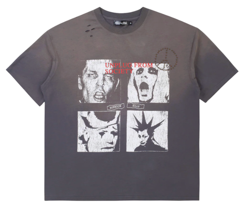 BOREDOM KILLS SCREAM STUDDED TEE
