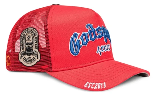 GODSPEED RED/WHITE/BLUE FOREVER TRUCKER HAT