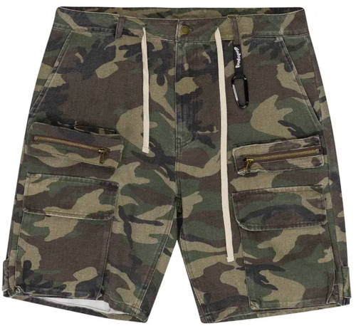 GODSPEED CAMO MILITIA CARGO SHORTS