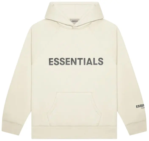 ESSENTIALS CREAM SS20 HOODIE