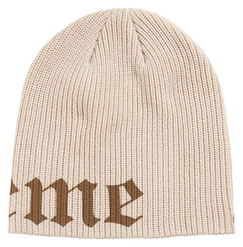SUPREME STONE OLD ENGLISH PRINTED BEANIE