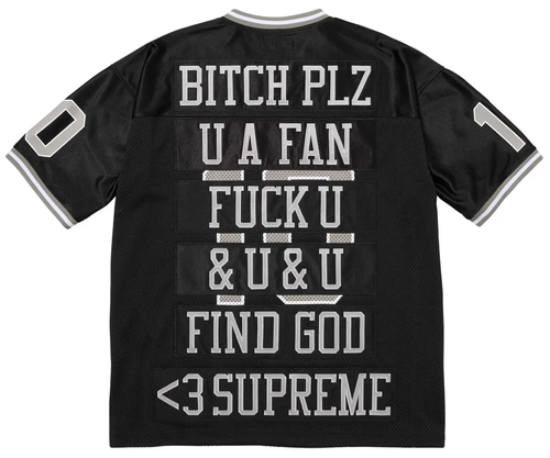 SUPREME BLACK FIND GOD JERSEY