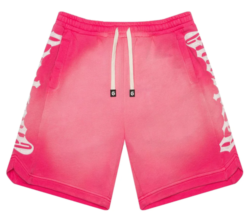 GODSPEED PINK STARBURST COURTSIDE SHORTS