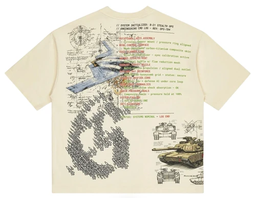 GODSPEED BONE ART OF WAR TEE