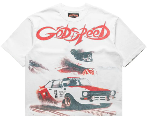 GODSPEED WHITE ABU DHABI DESERT CHALLENGE TEE
