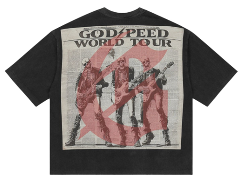 GODSPEED BLACK WORLD TOUR TEE