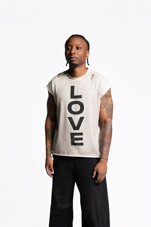 SADBOYSAGA "LOVE" SLEEVELESS